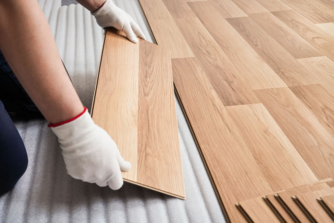 Expert flooring installation